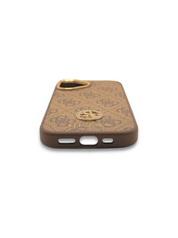 Funda Guess Crossbody Premium – Marrón/Oro - iPhone 17