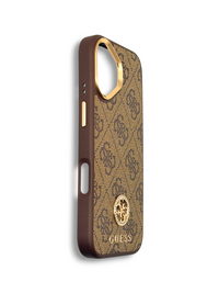 Funda Guess Crossbody Premium – Marrón/Oro - iPhone 17