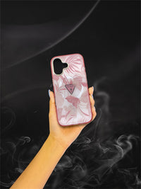Funda Guess Tropical Leaves MagSafe - iPhone 17