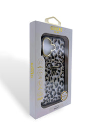 Funda Guess Leopard Glitter MagSafe - iPhone 17