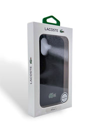 Funda Premium Lacoste – Elegancia en Negro - iPhone 17