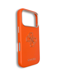 Funda Guess Premium Naranja Vibrante - iPhone 17 pro y Pro max