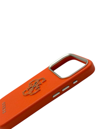 Funda Guess Premium Naranja Vibrante - iPhone 17 pro y Pro max