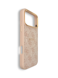 Funda GUESS Monogram – Elegancia en Tono Nude - iPhone 17 pro y Pro max