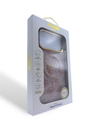 Funda GUESS Monogram – Elegancia en Tono Nude - iPhone 17 pro y Pro max