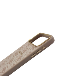 Funda GUESS Monogram – Elegancia en Tono Nude - iPhone 17 pro y Pro max