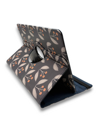 Funda Universal Giratoria para Tablet - Diseño Botánico Minimalista