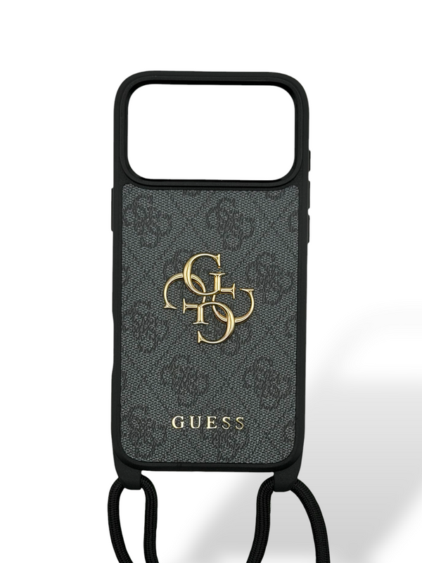 Funda GUESS con Cordon. Elegancia Funcional 4G - iPhone 17
