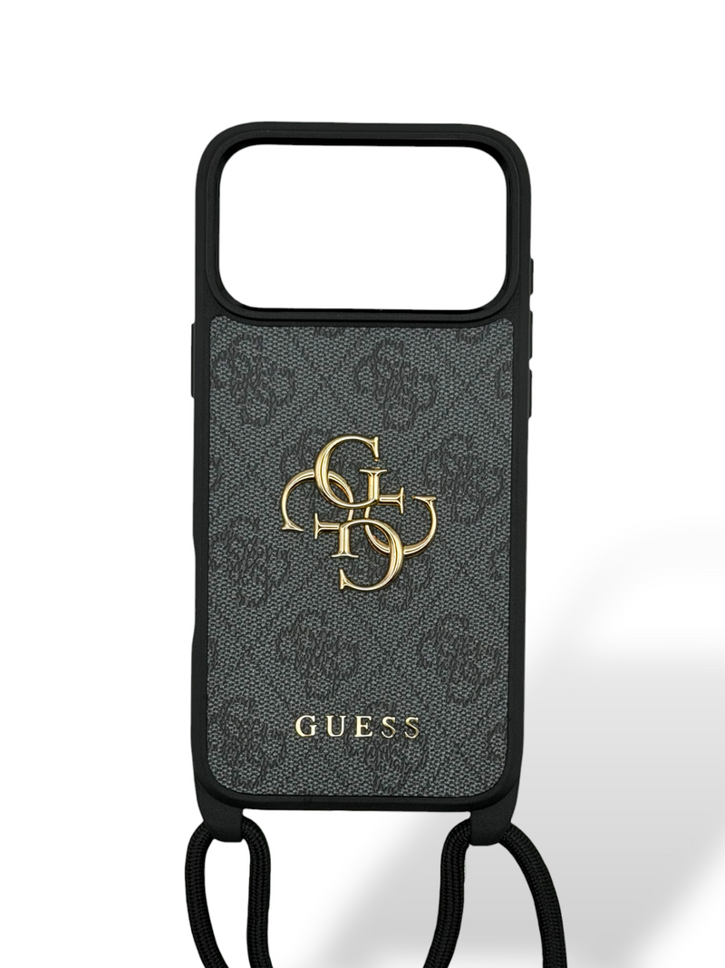 Funda GUESS con Cordon. Elegancia Funcional 4G - iPhone 17